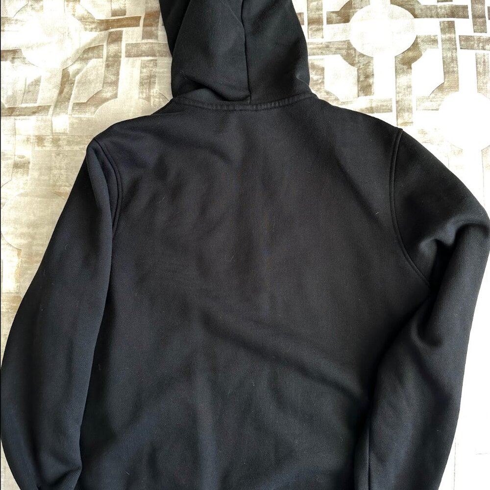Lacoste Men’s Black Full-Zip Sweatshirt Classic Crocodile Logo - Picture 3 of 3